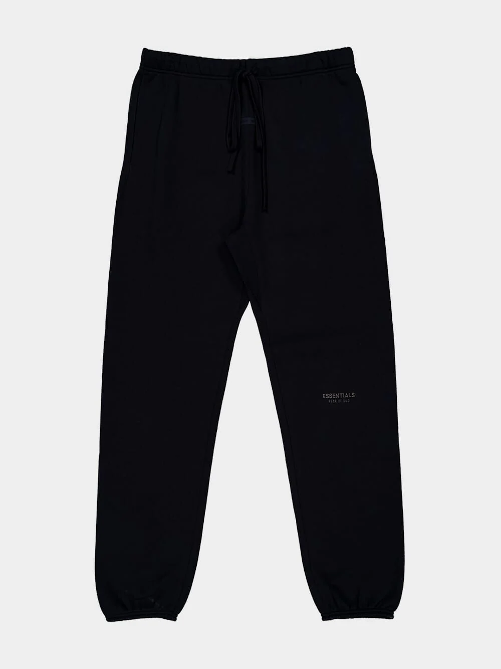 Jet Black Vintage Fleece Sweatpants - Image 5