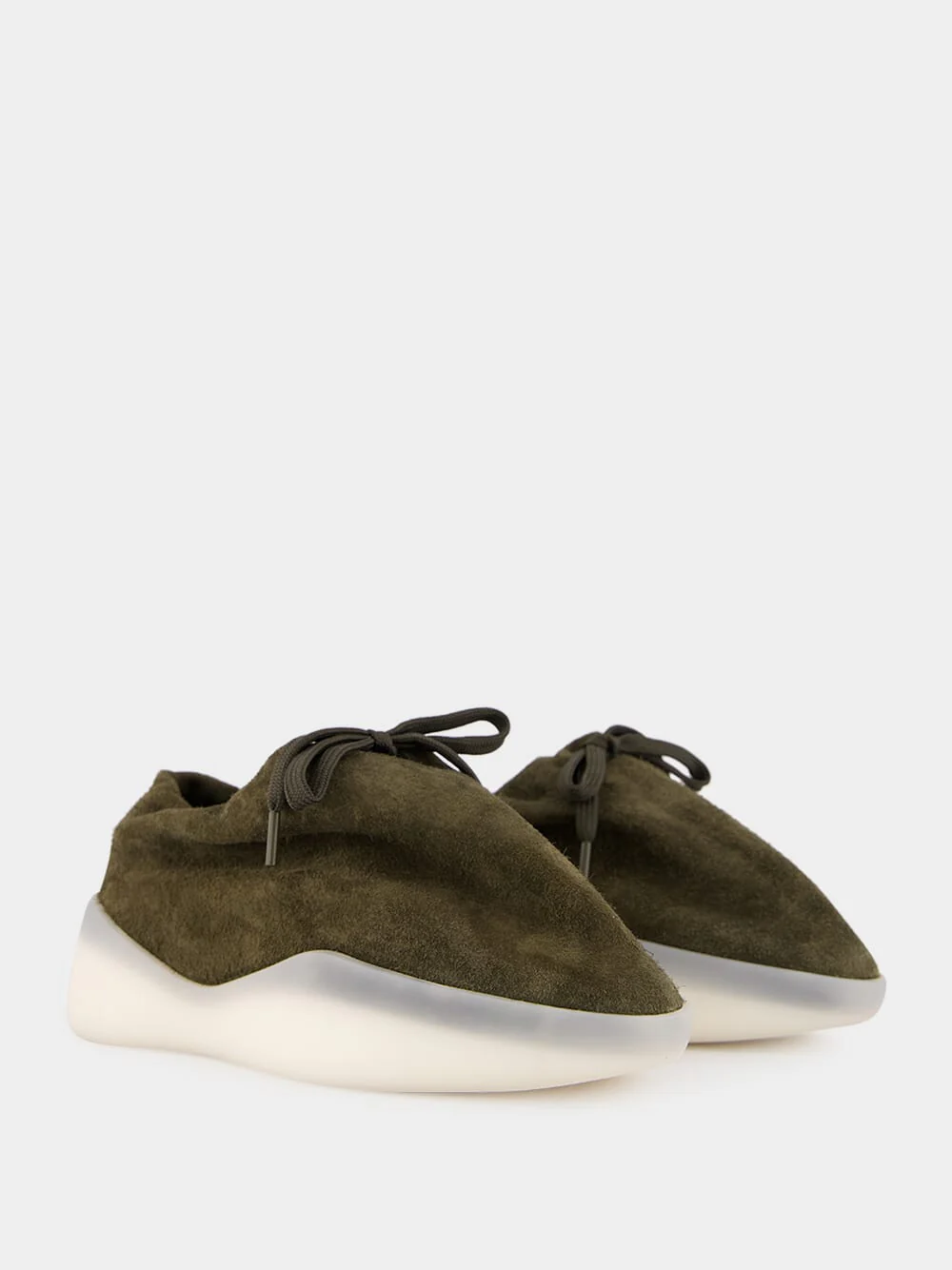 Olive Moc Runner Sneakers - Image 3