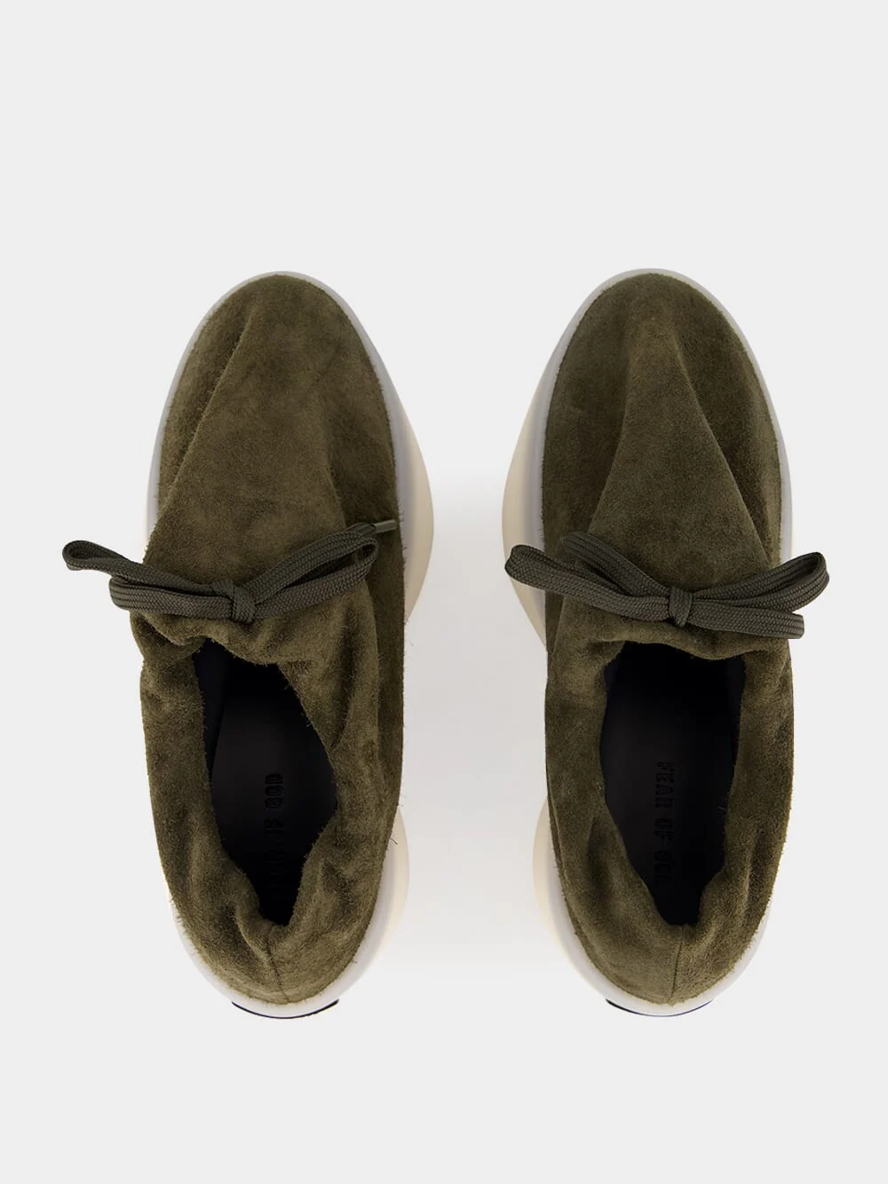 Olive Moc Runner Sneakers - Image 4