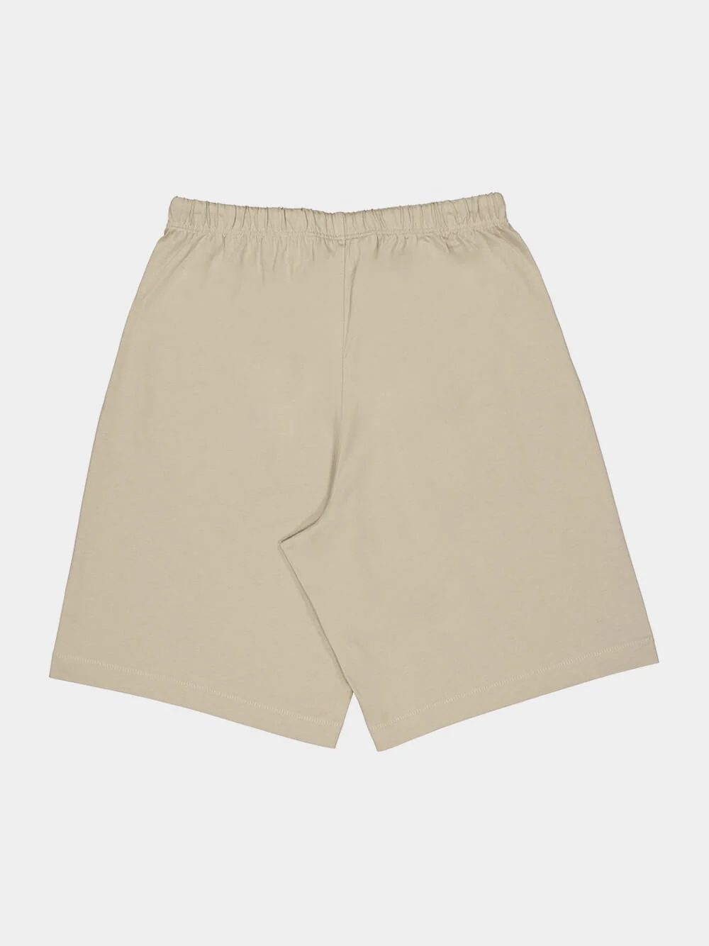 Timber Beige Jersey Cotton Shorts - Image 5