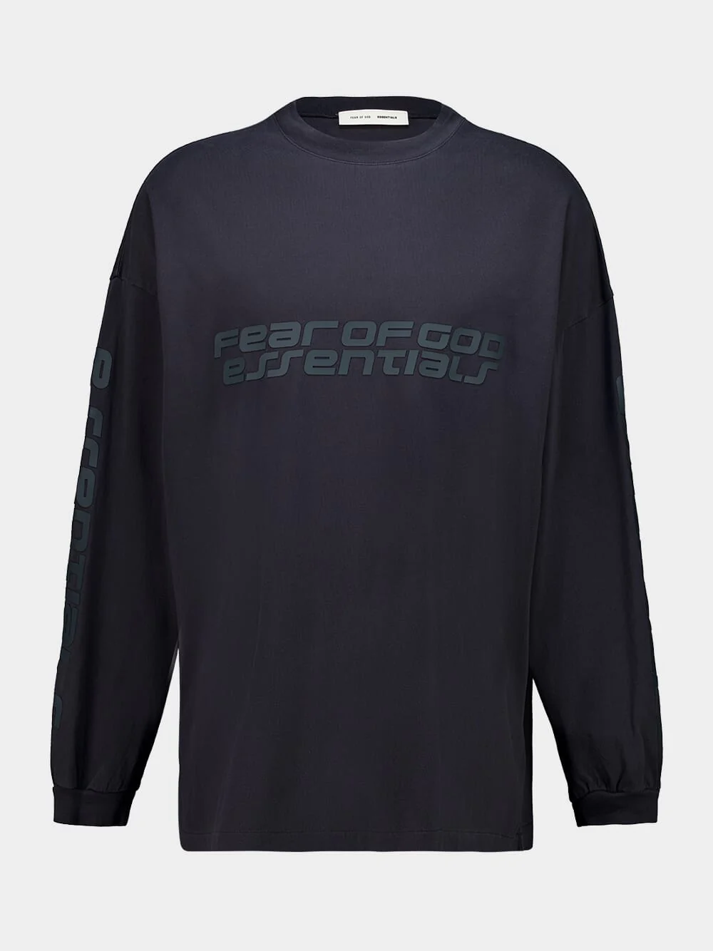 Vintage Black 90s Oversized Long Sleeve T-Shirt