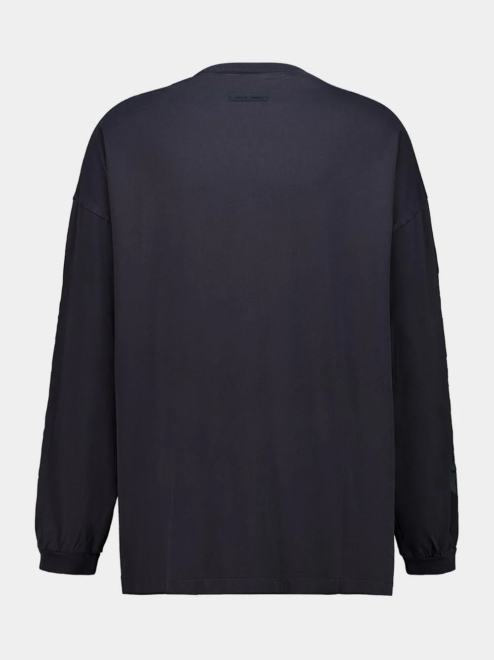 Vintage Black 90s Oversized Long Sleeve T-Shirt - Image 2