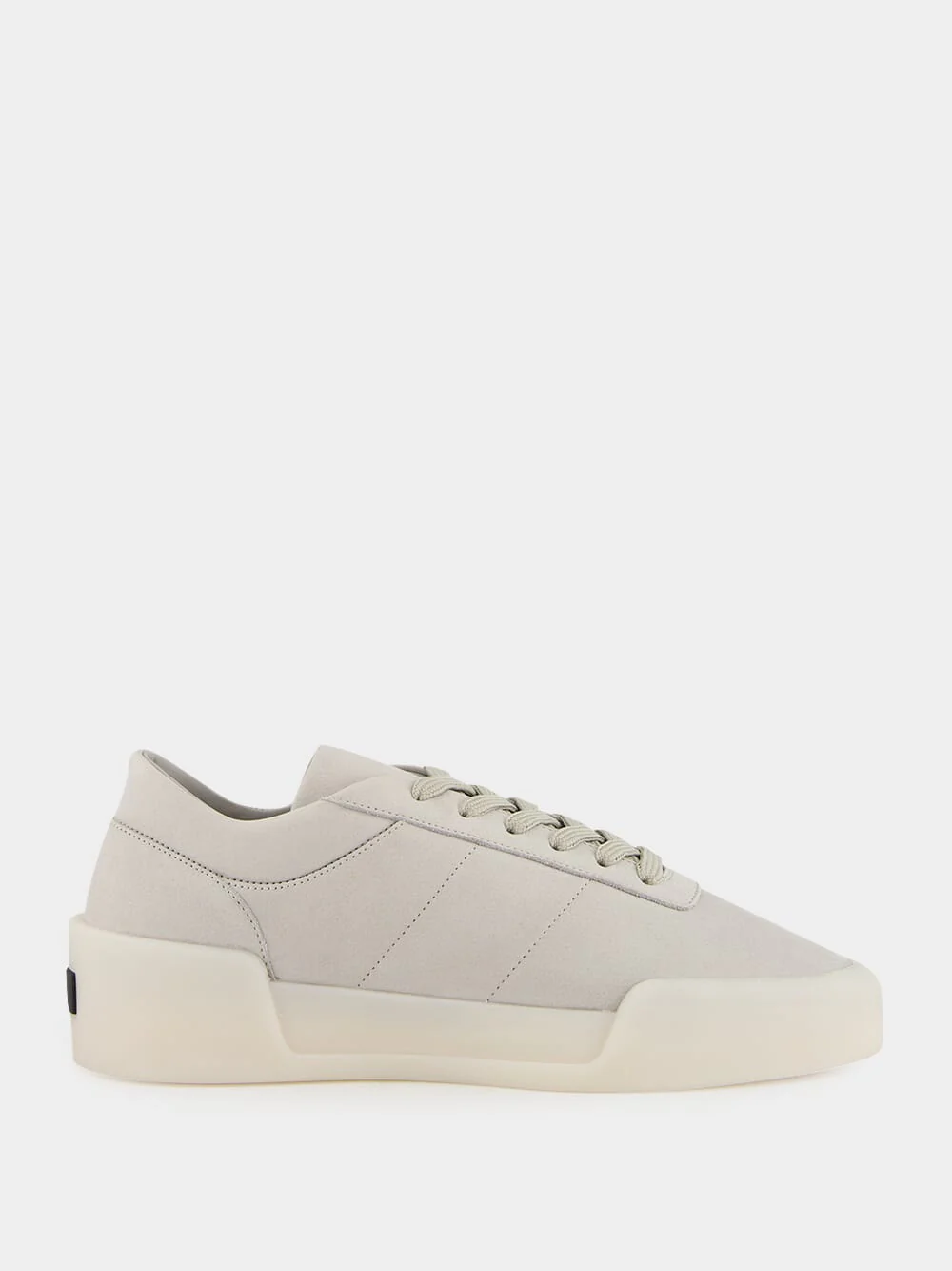 Light Grey Aerobic Low Leather Sneaker