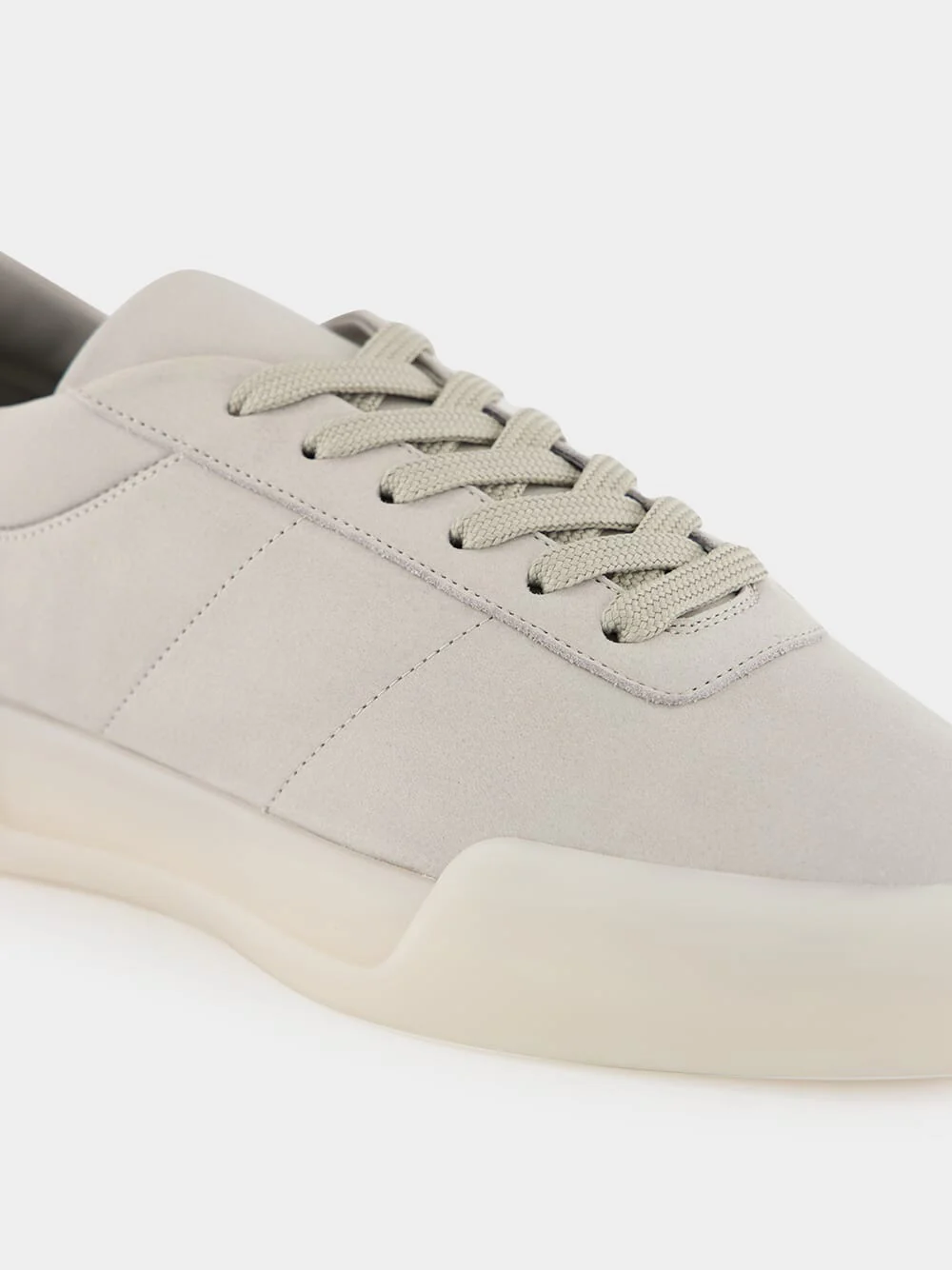 Light Grey Aerobic Low Leather Sneaker - Image 6