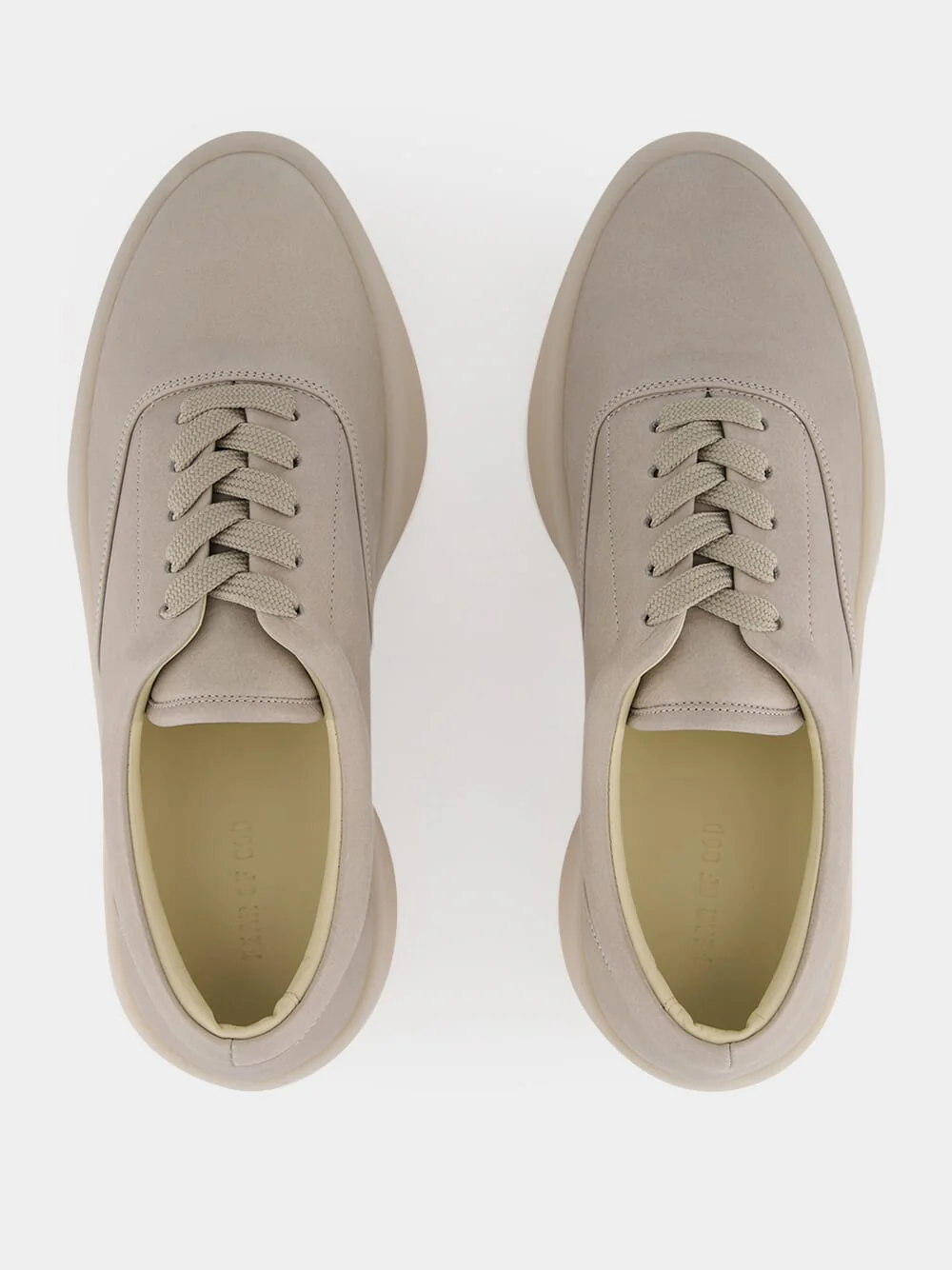 Light Grey Suede 101 Sneakers - Image 3