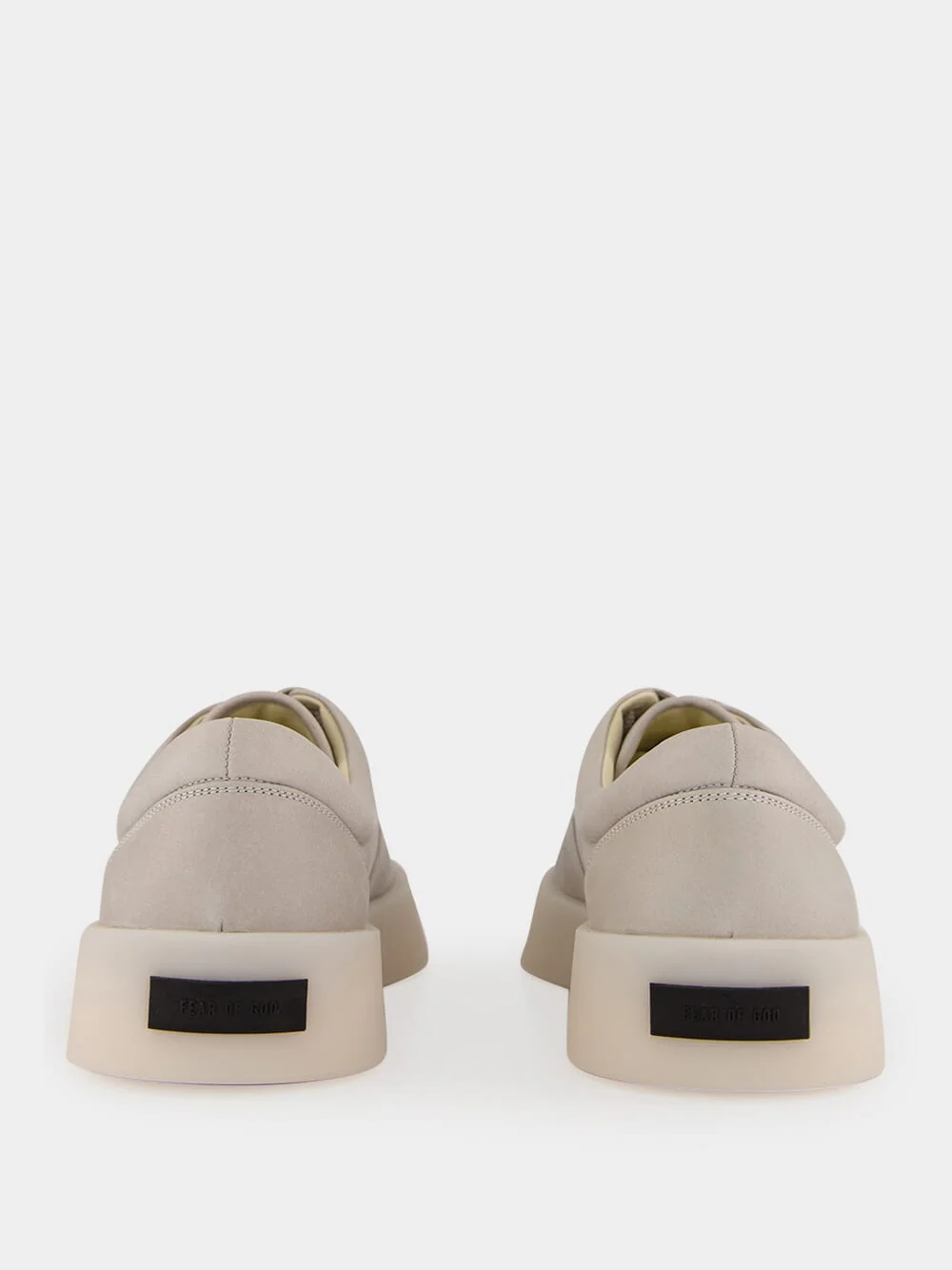 Light Grey Suede 101 Sneakers - Image 4
