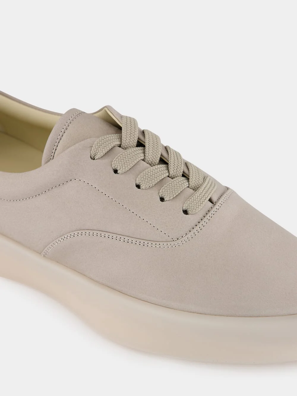 Light Grey Suede 101 Sneakers - Image 5