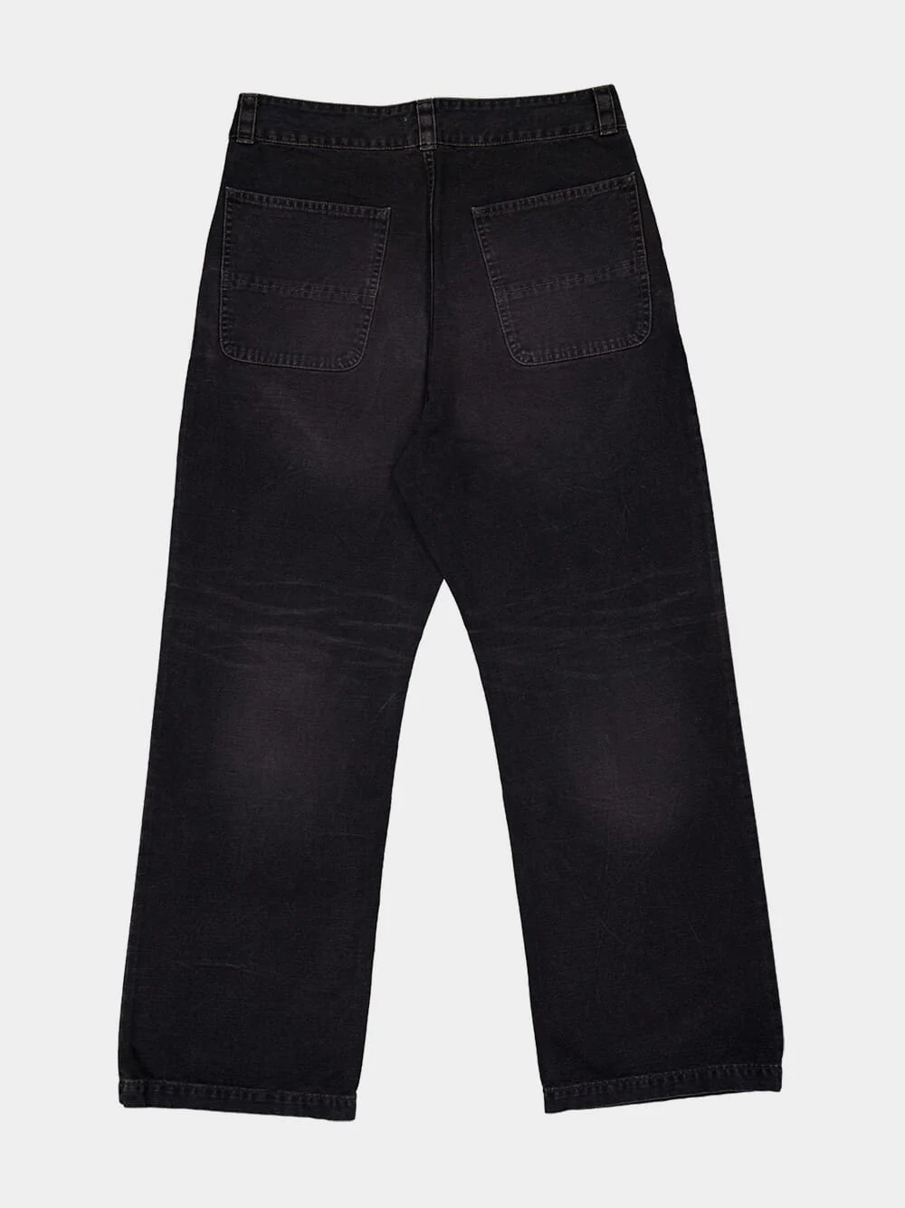 Washed Black Canvas Utility Pant - Image 6