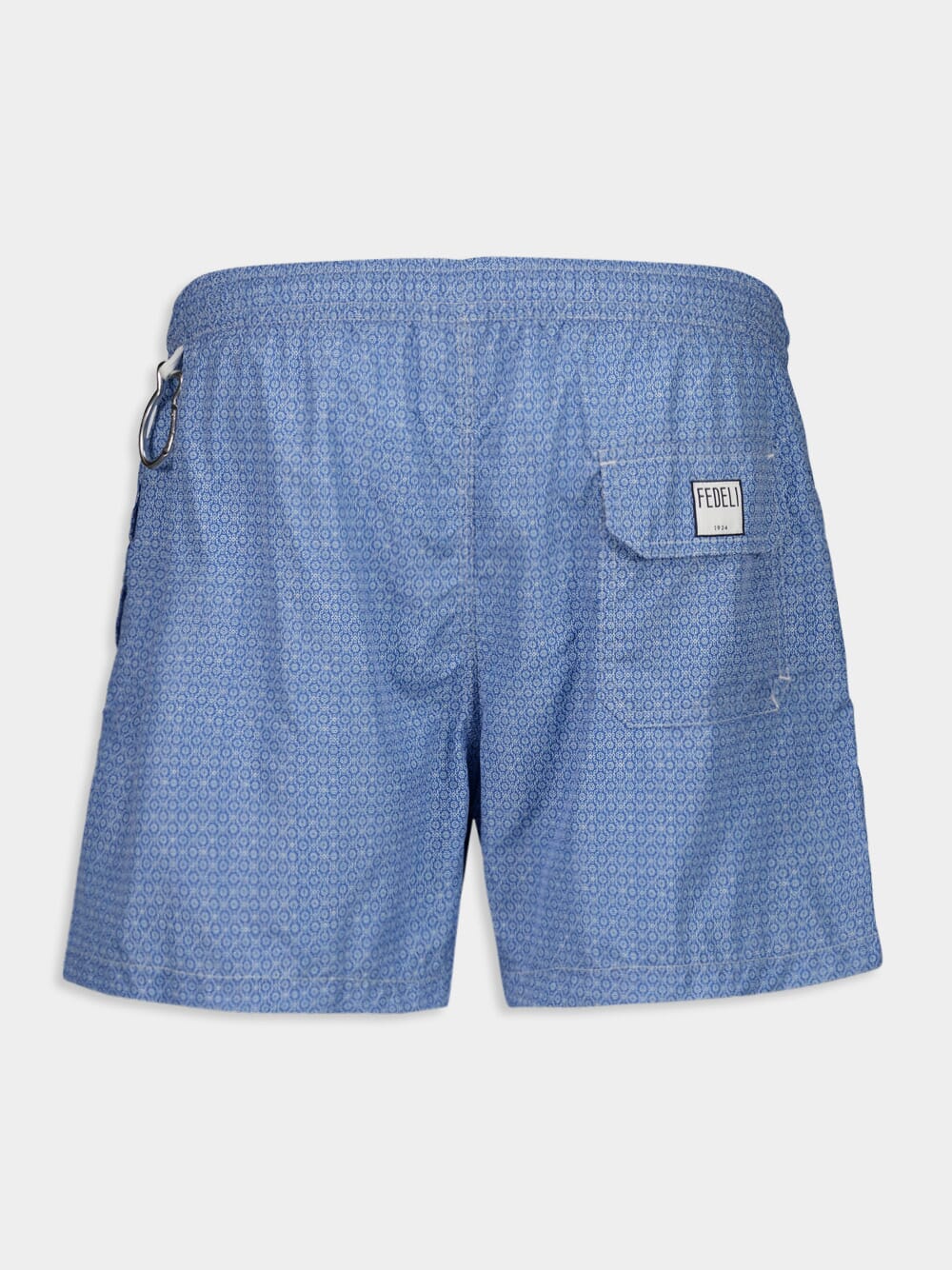 Blue Madeira Airstop Stamp Woven Swim Shorts - Image 2