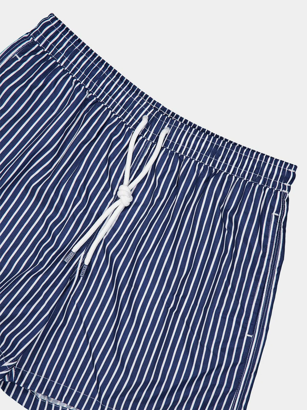Cadetblue Riga Pattern Swim Trunks - Image 3