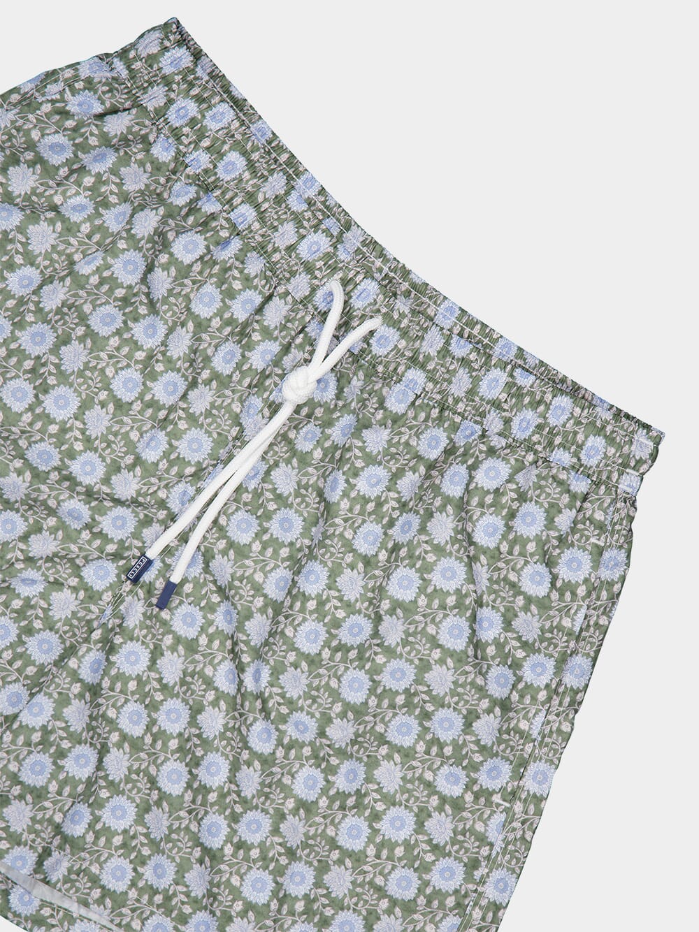 Green Madeira Bouquet Swim Trunks - Image 3