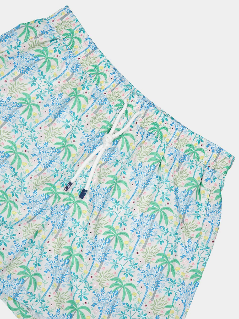 Palm Tree Print Swim Shorts - Image 3