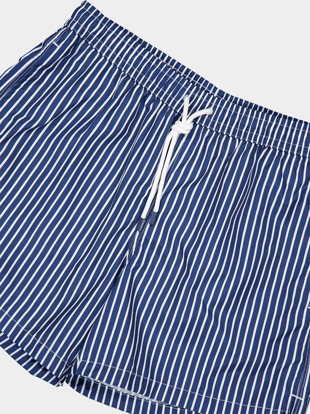 Dark Blue Striped Madeira Swim Trunks - Image 3