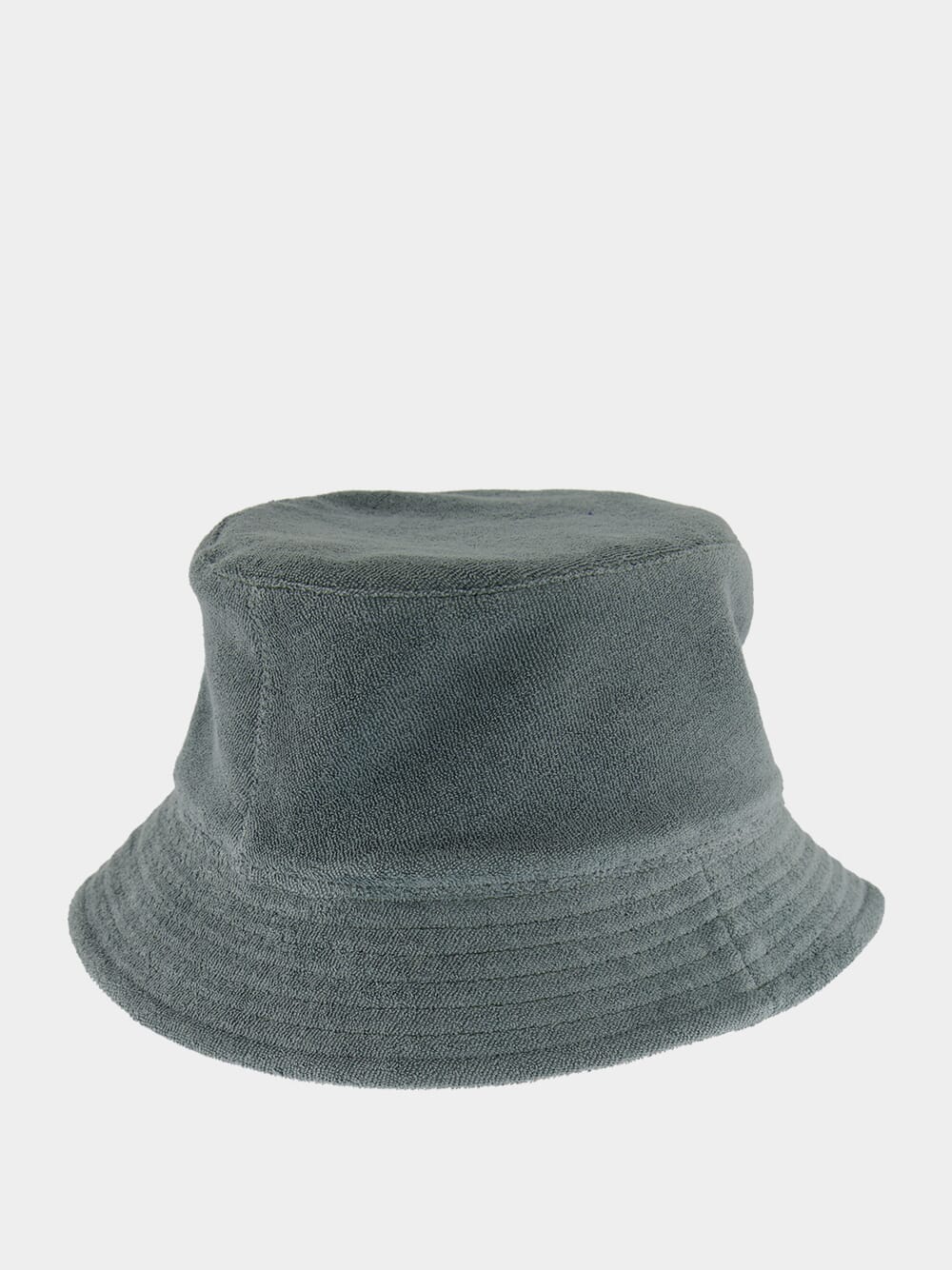 Olive Terry Cloth Cloche Cap - Image 2