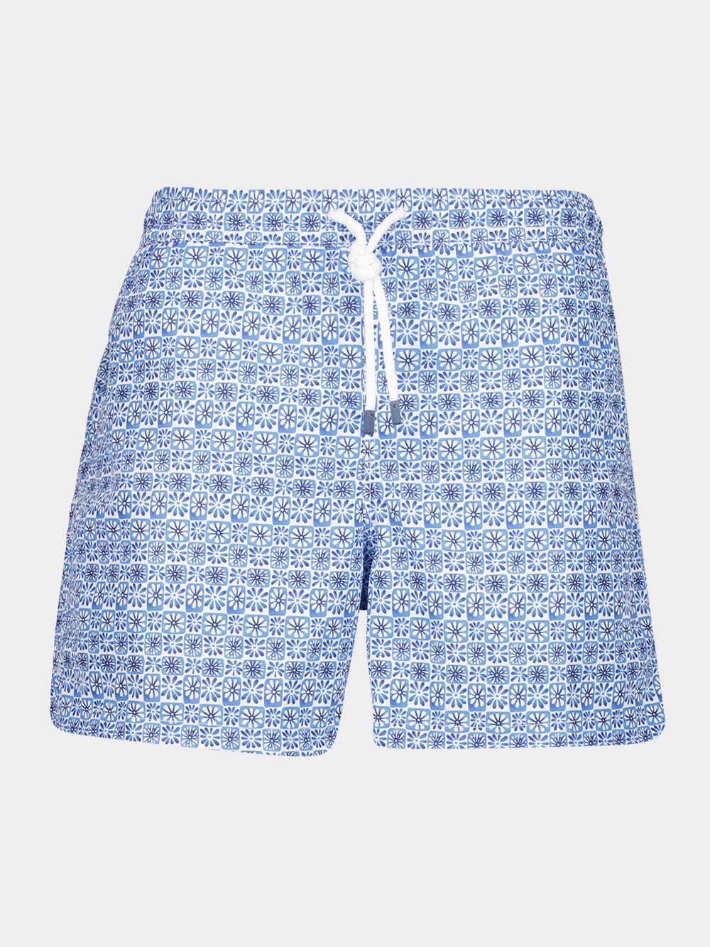 Steel Blue Madeira Floral Swim Trunk