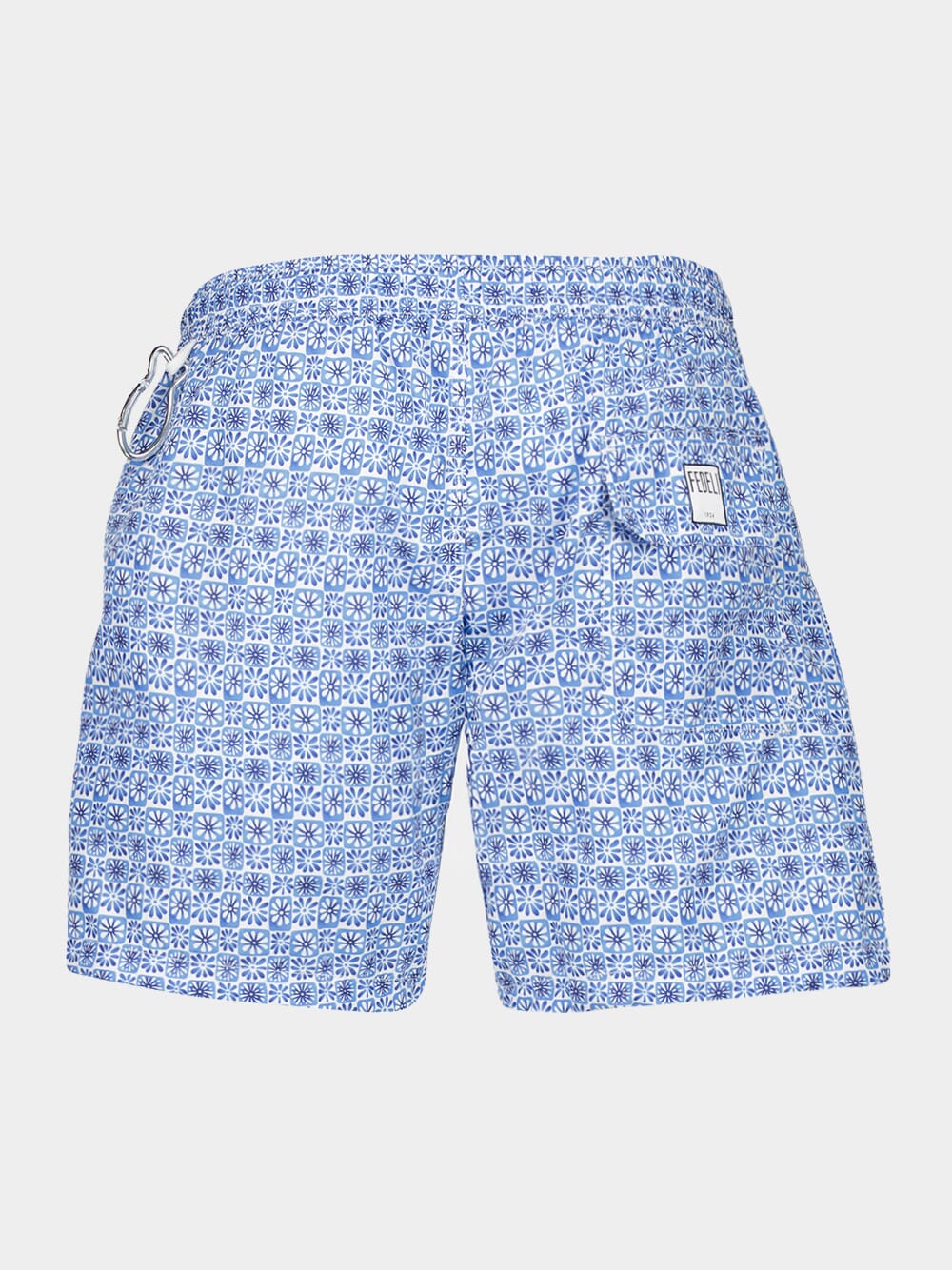 Steel Blue Madeira Floral Swim Trunk - Image 2