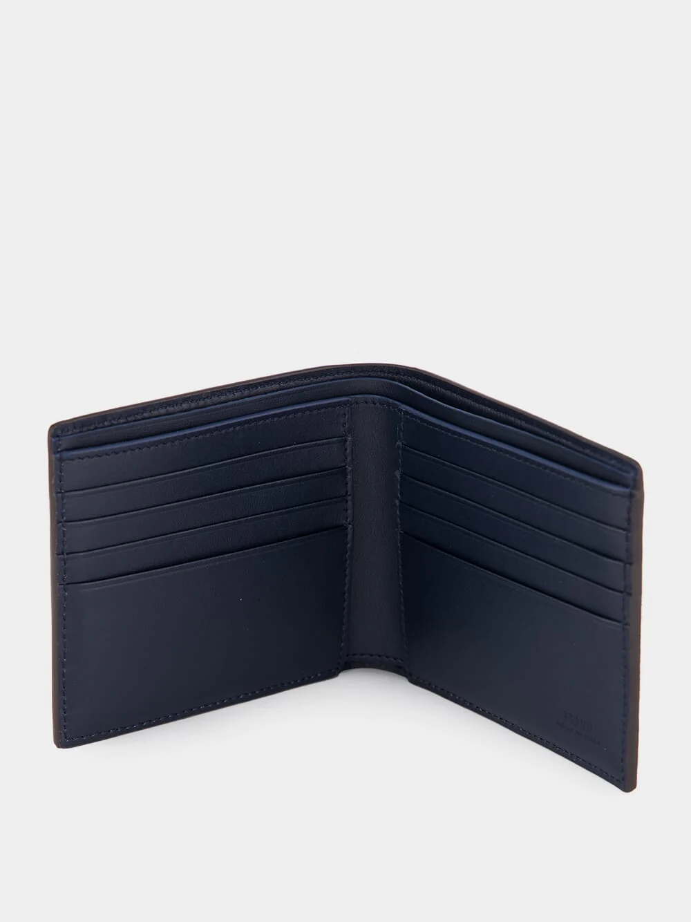 Blue FF Canvas Bi-Fold Wallet - Image 3