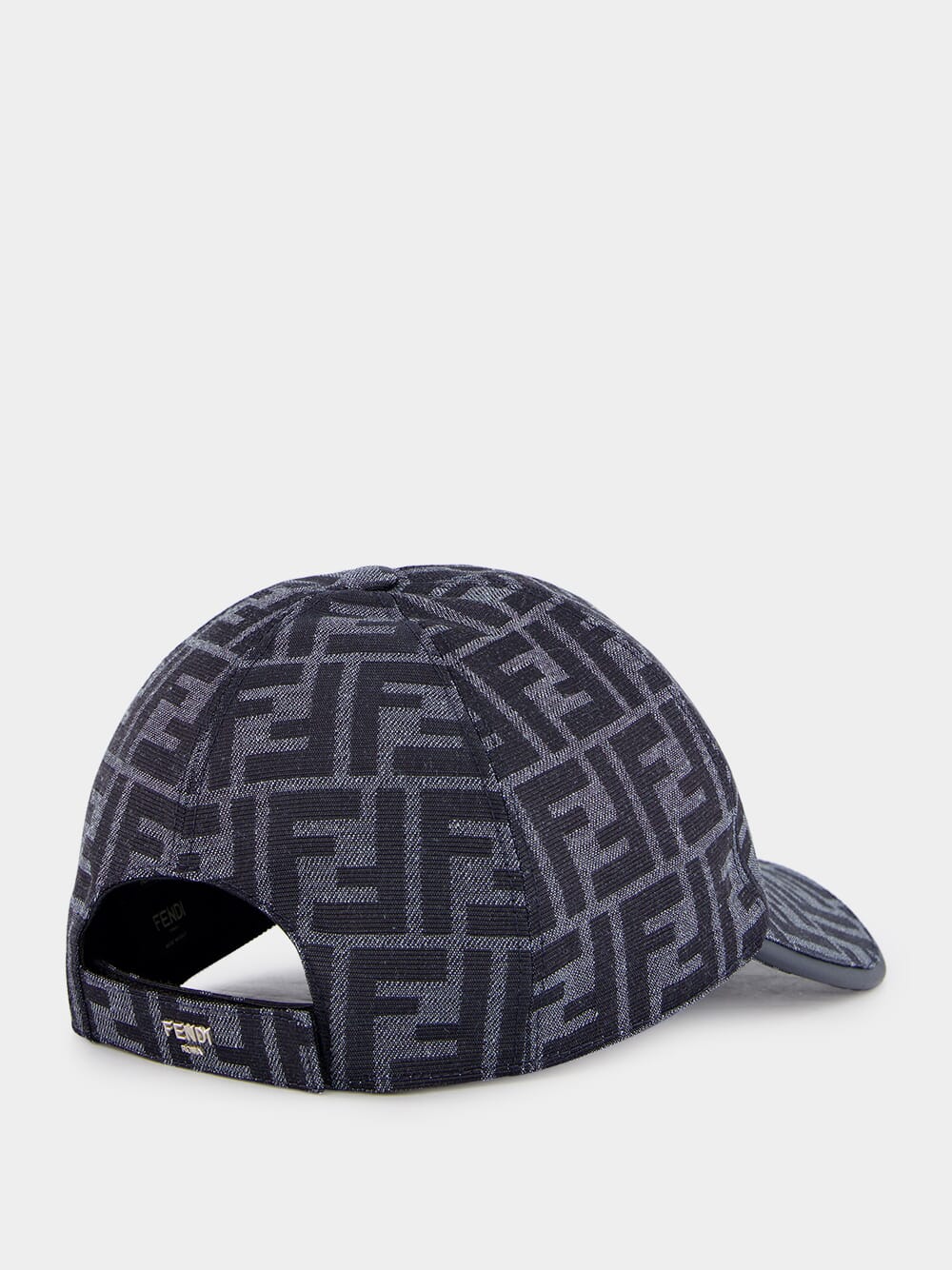 Blue FF Jacquard Baseball Cap - Image 3
