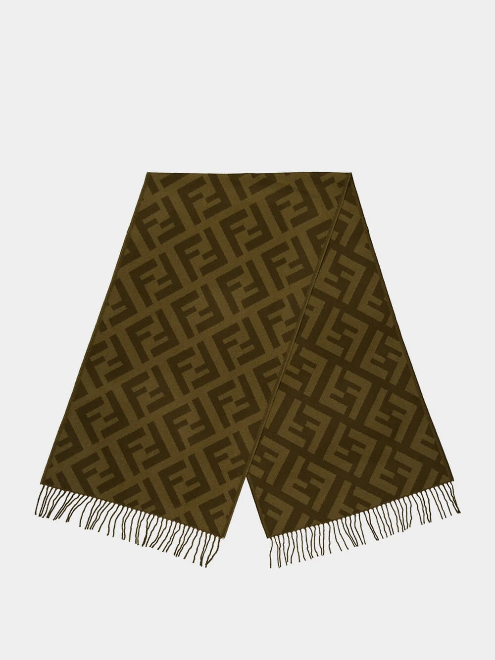 Green Cashmere Scarf