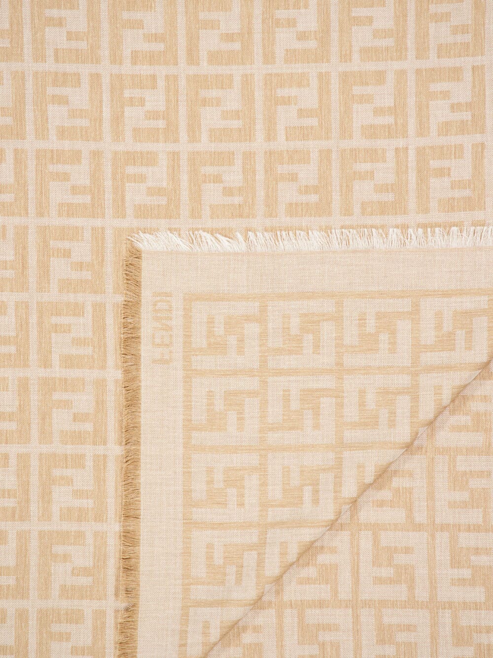 Sand Brown FF Shawl - Image 2