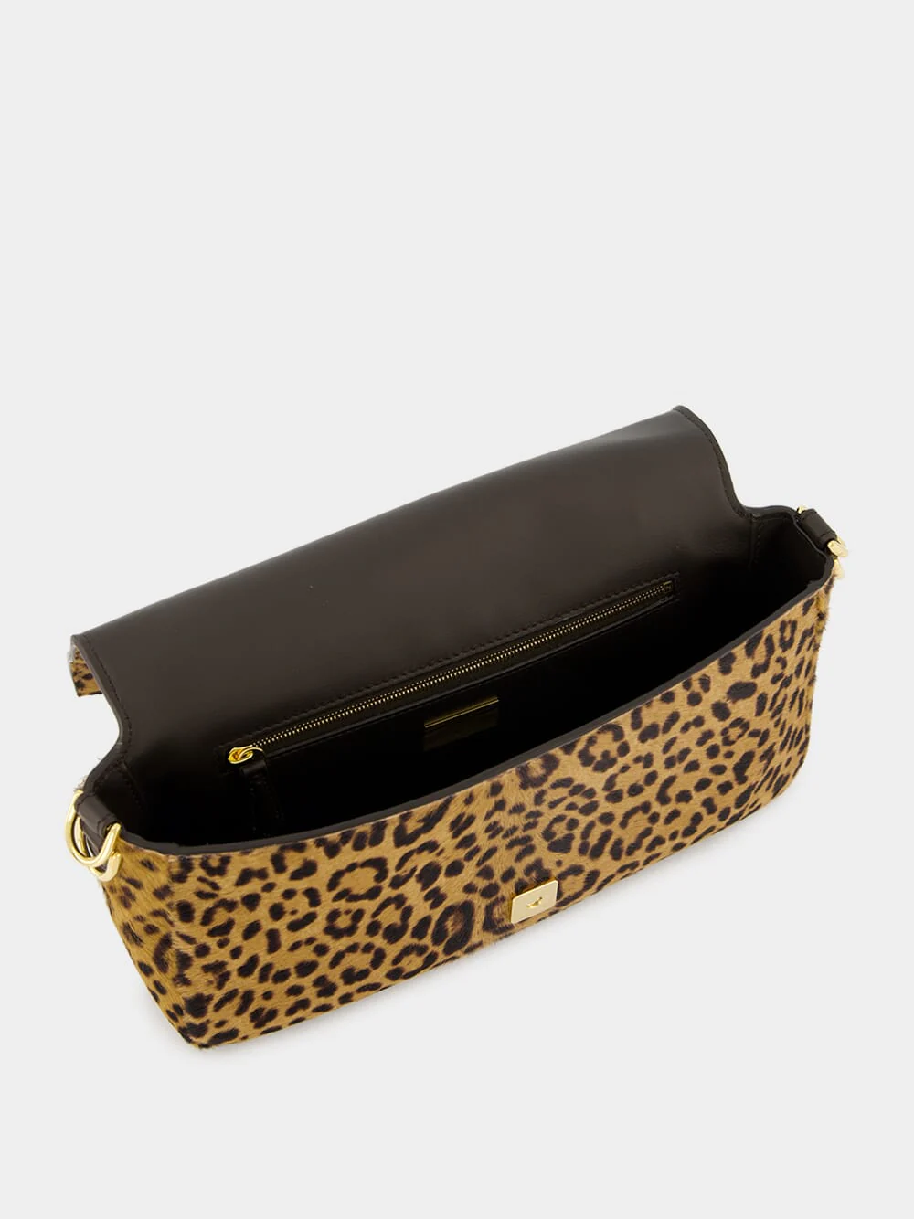 Animal Print Baguette Bag - Image 6