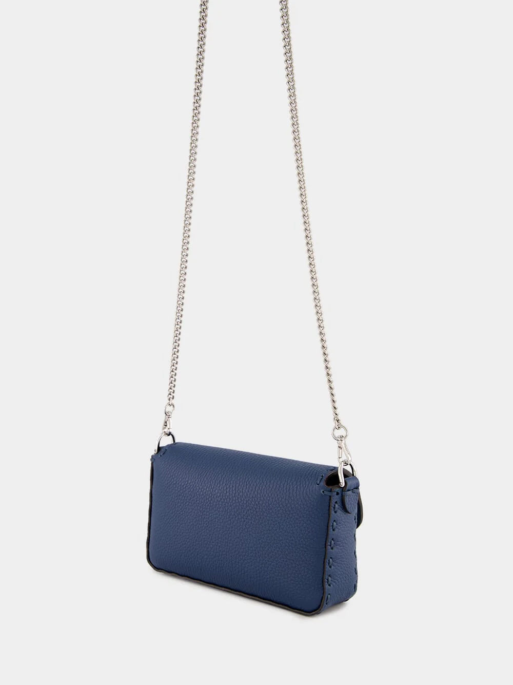Blue Selleria Mini Baguette Bag - Image 6