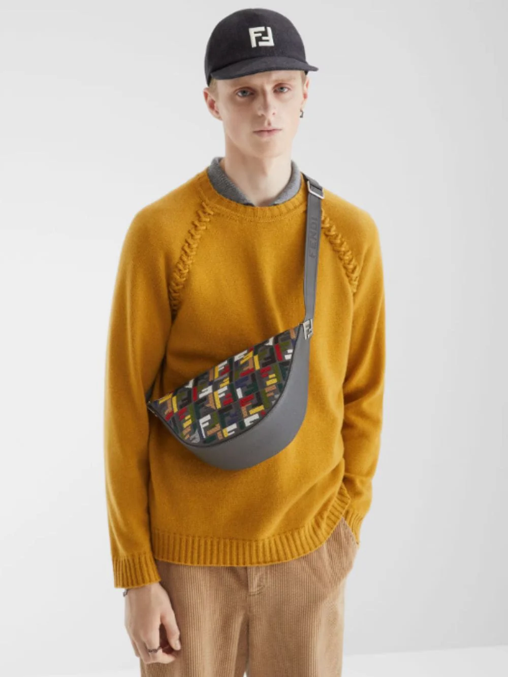 FF Fendi Melon Small Messenger Bag - Image 2