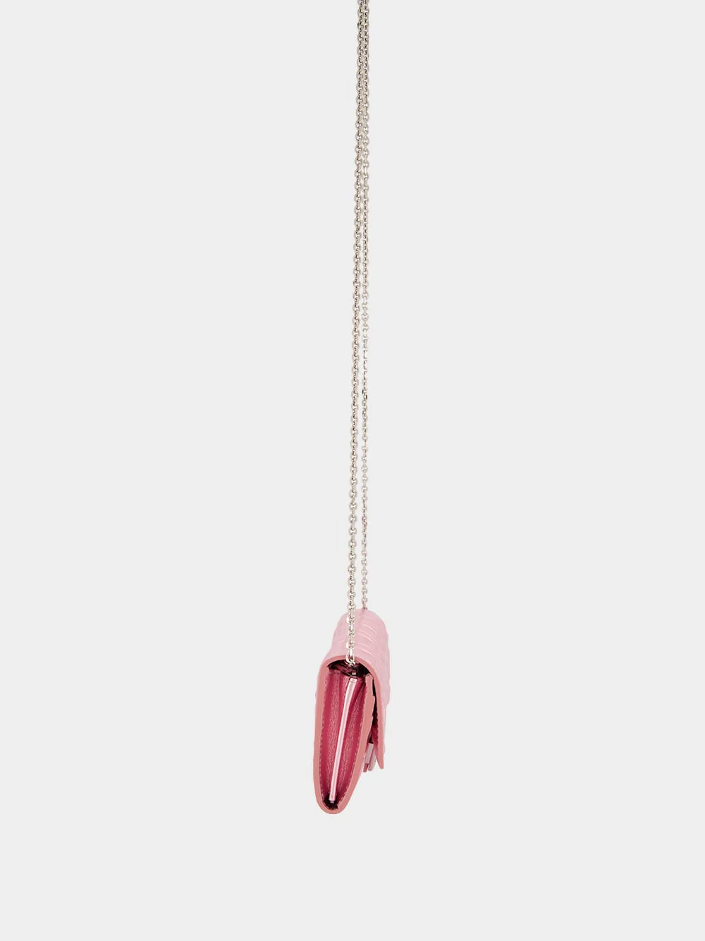 Pink Metallic Baguette Continental Wallet - Image 4