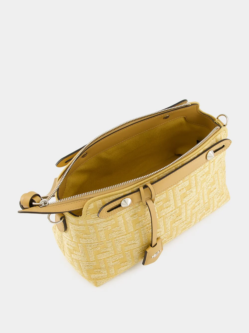 Beige Jacquard By The Way Soft Bag - Image 6