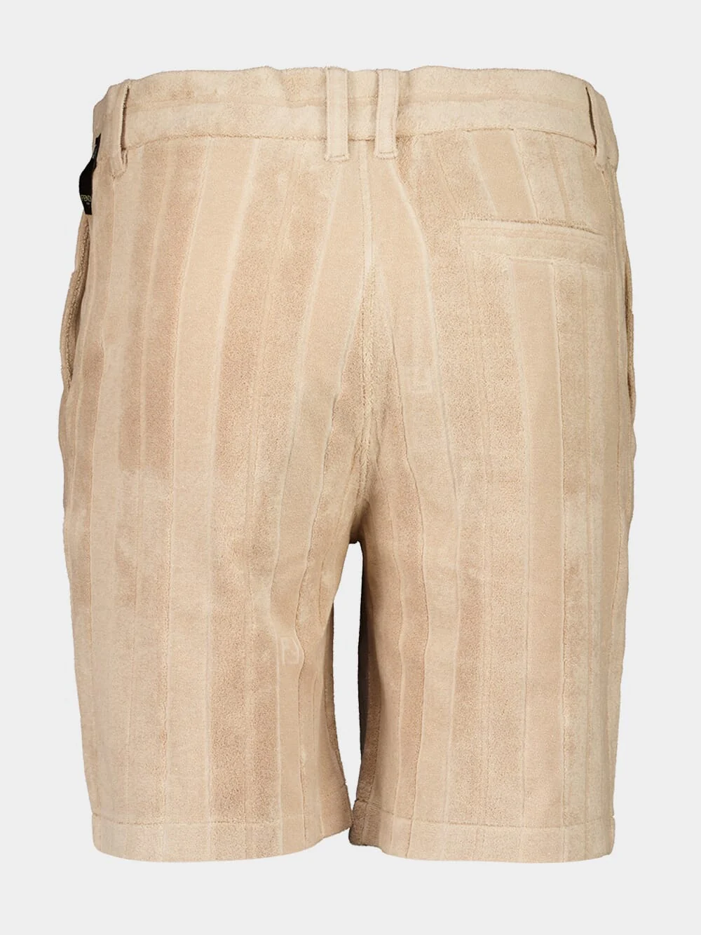 Beige Terry FF Jacquard Swim Shorts - Image 2
