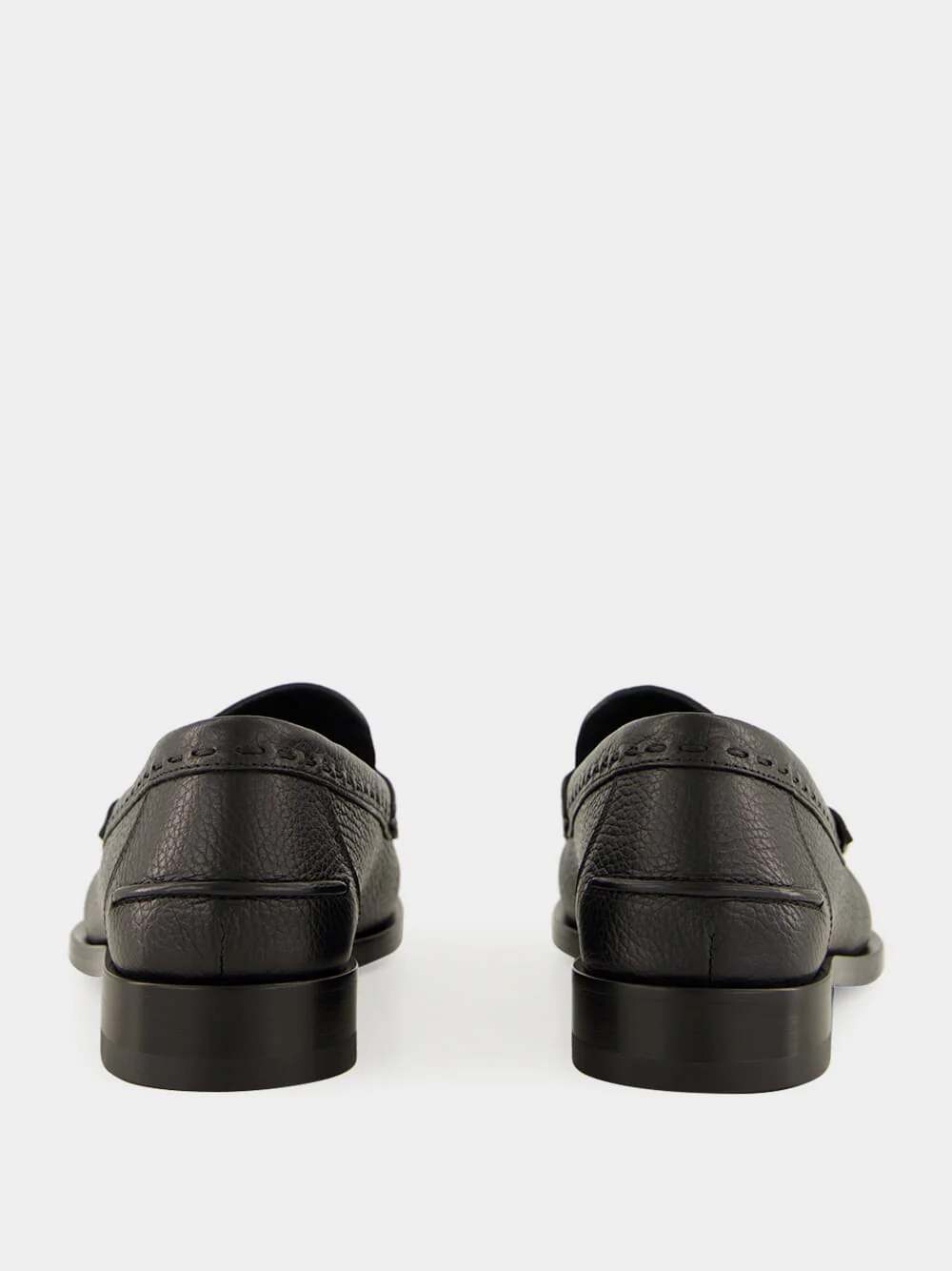 Black FF Metal Selleria Loafers - Image 5