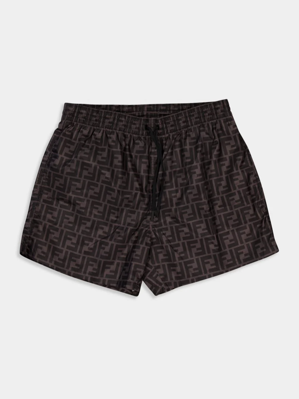 Black FF Monogram Swim Shorts - Image 4