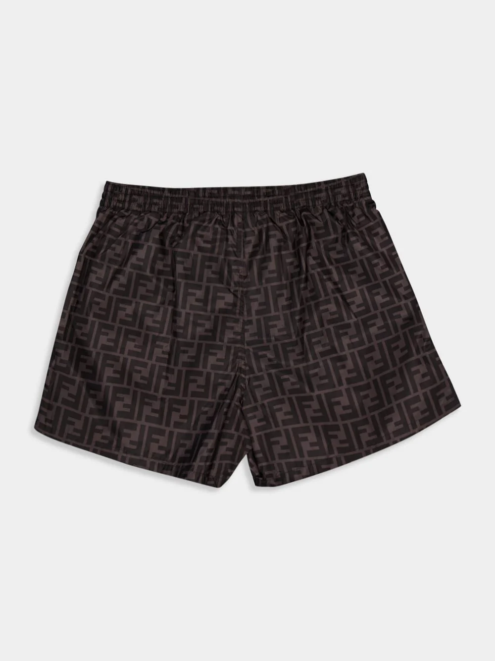 Black FF Monogram Swim Shorts - Image 5