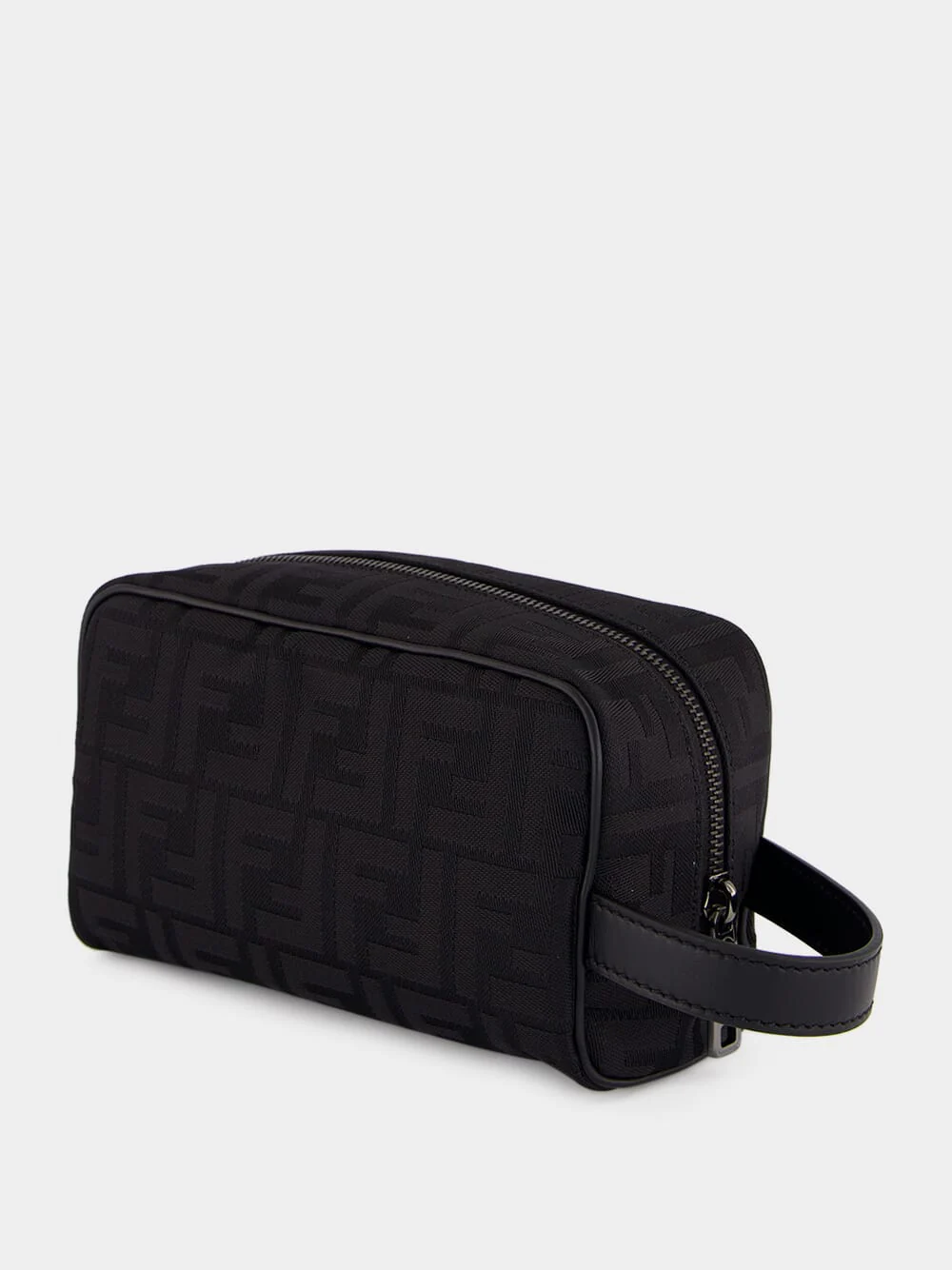 Black FF Nylon Small Toiletry Case - Image 5