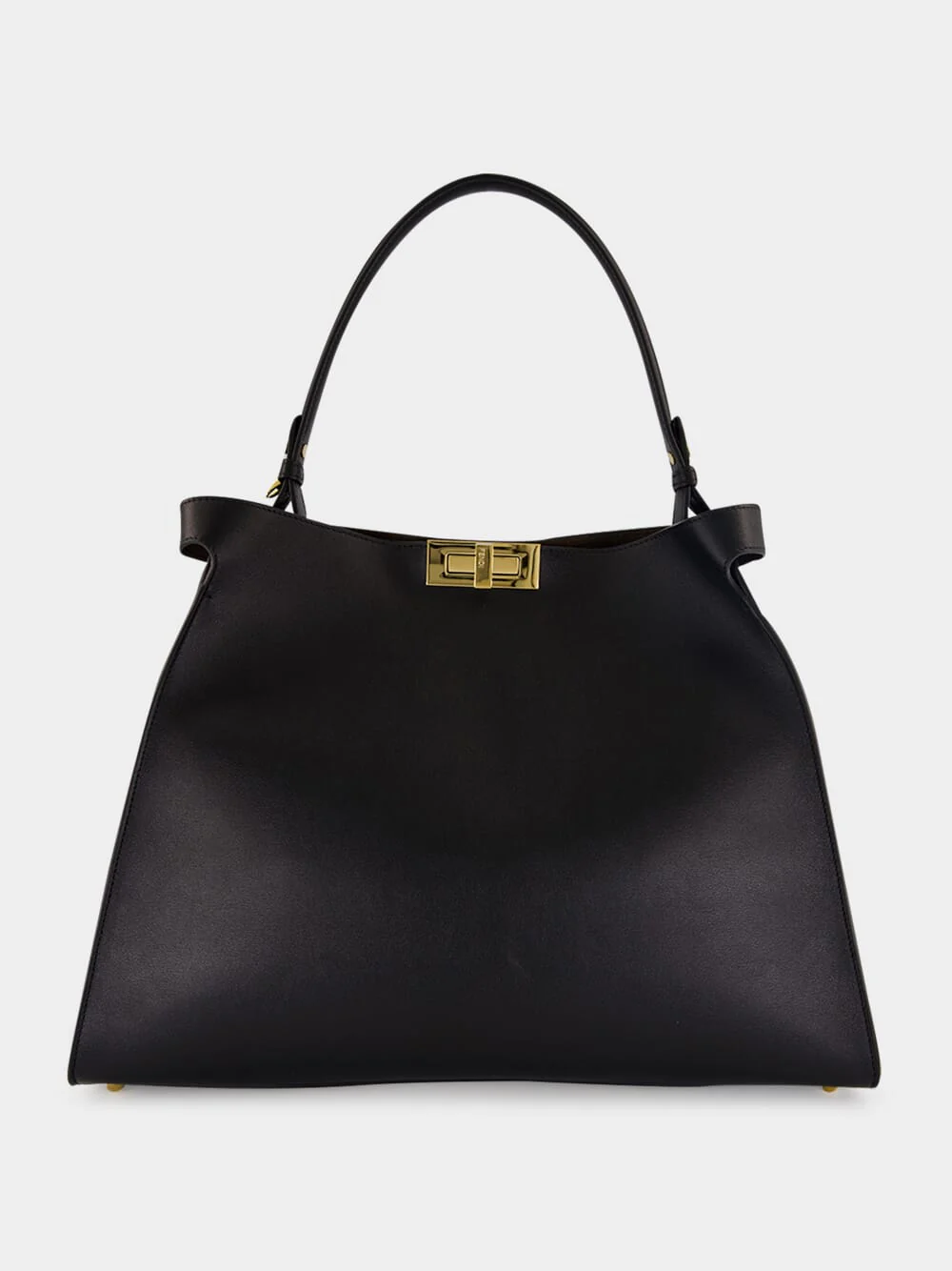 Black Large Leather Way Bag