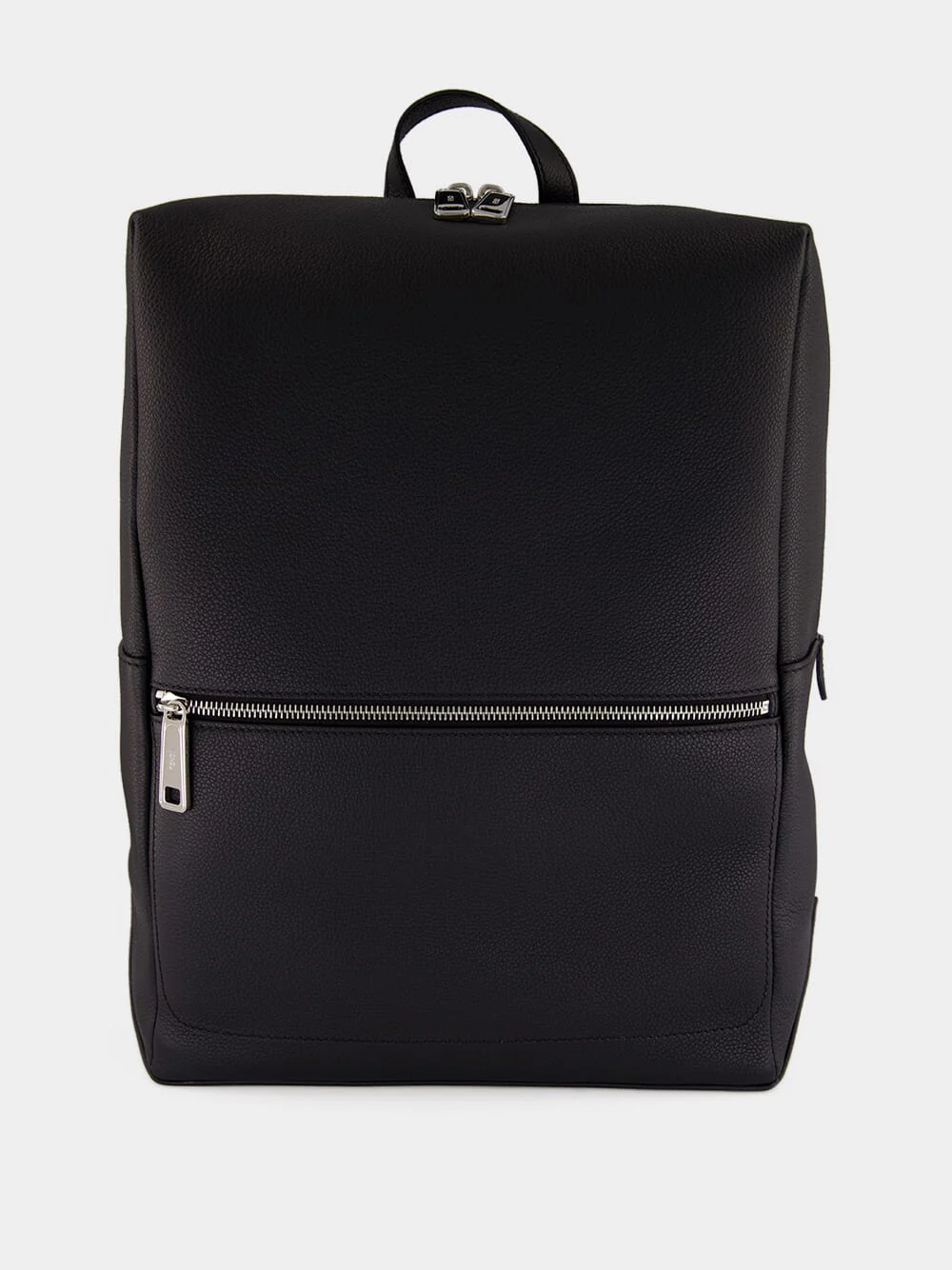 Black Lui Leather Backpack