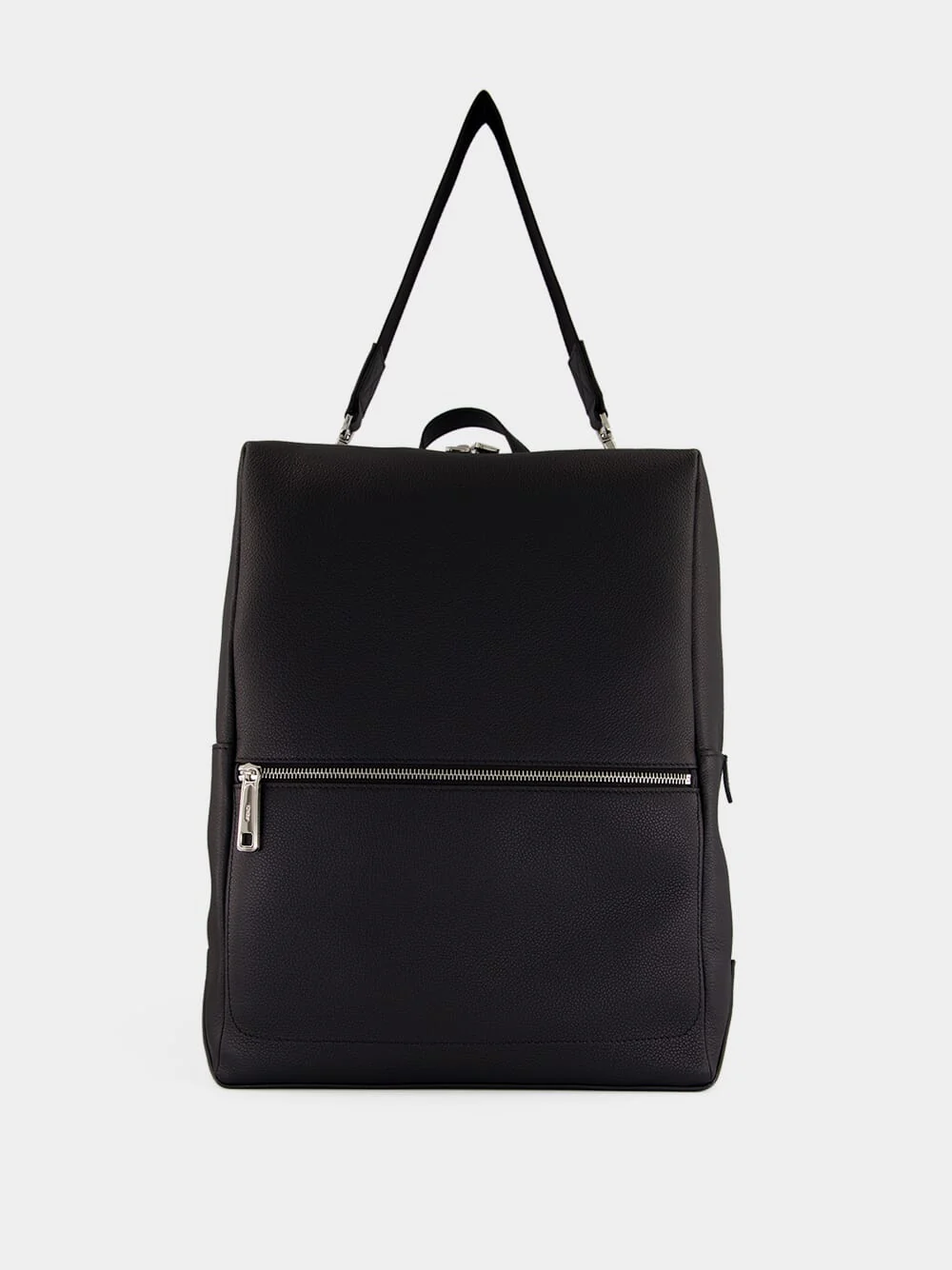 Black Lui Leather Backpack - Image 3