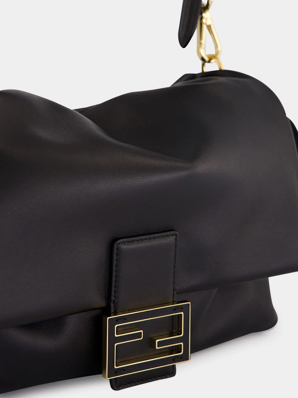 Black Mamma Baguette Medium Bag - Image 9