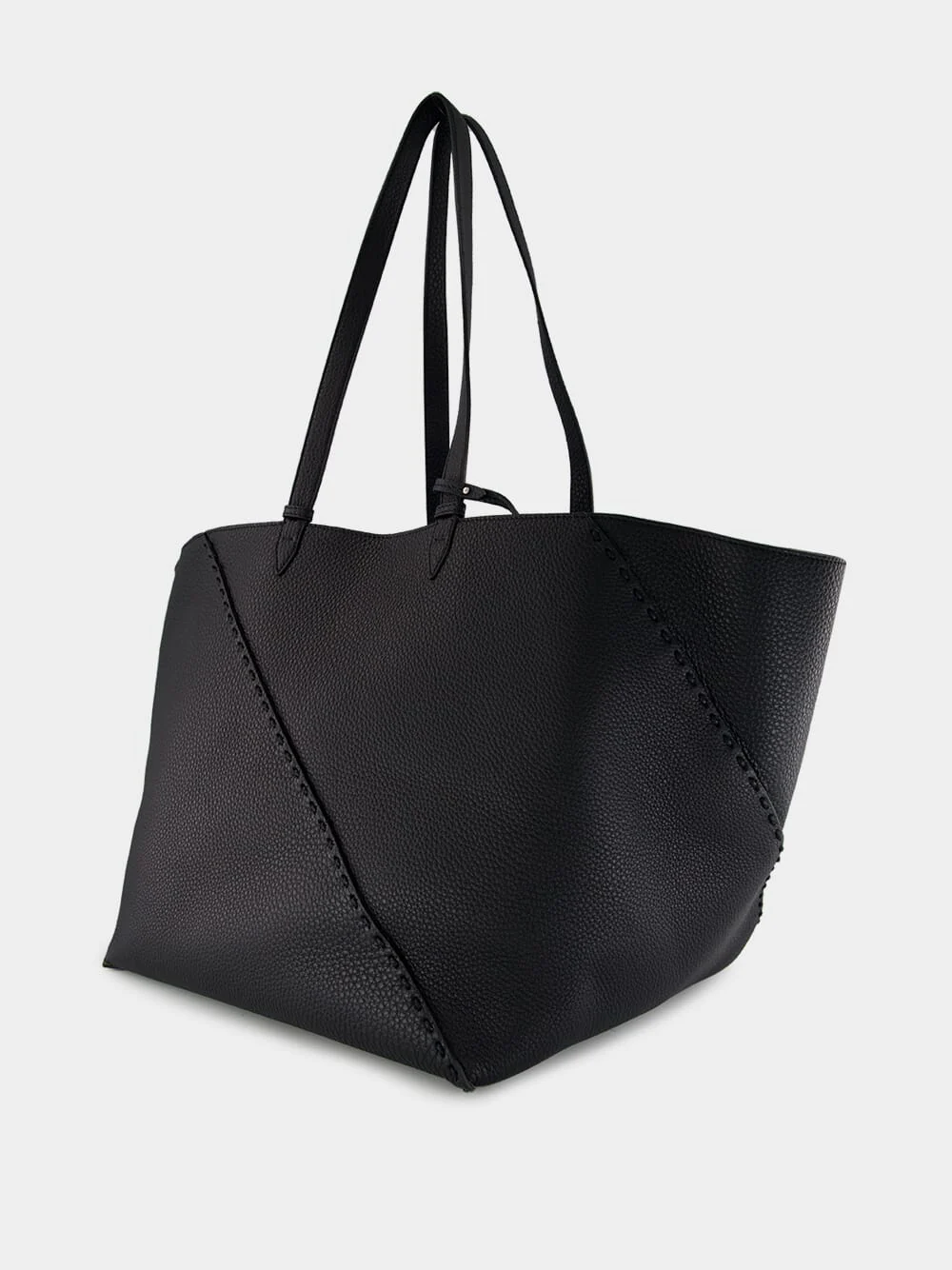 Black Selleria Diagonal Shopper Large - Image 5