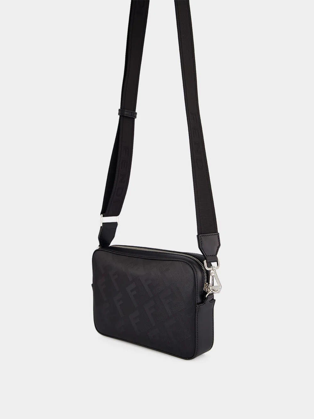 Black Shadow Leather Camera Bag - Image 5