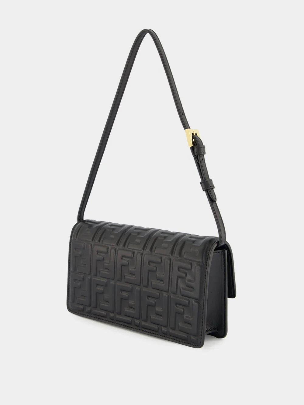 Black Wallet On Chain Baguette - Image 5