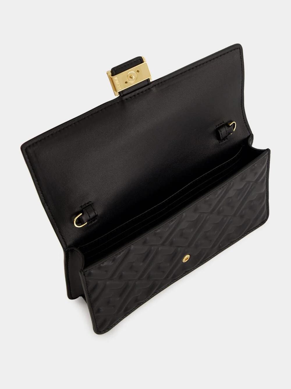 Black Wallet On Chain Baguette - Image 6