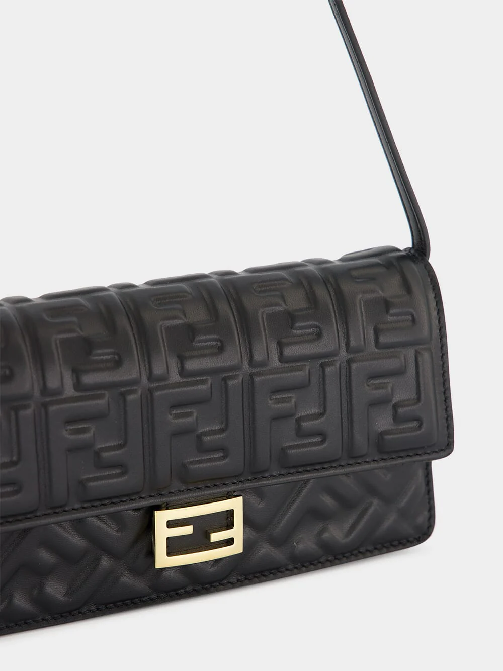 Black Wallet On Chain Baguette - Image 7