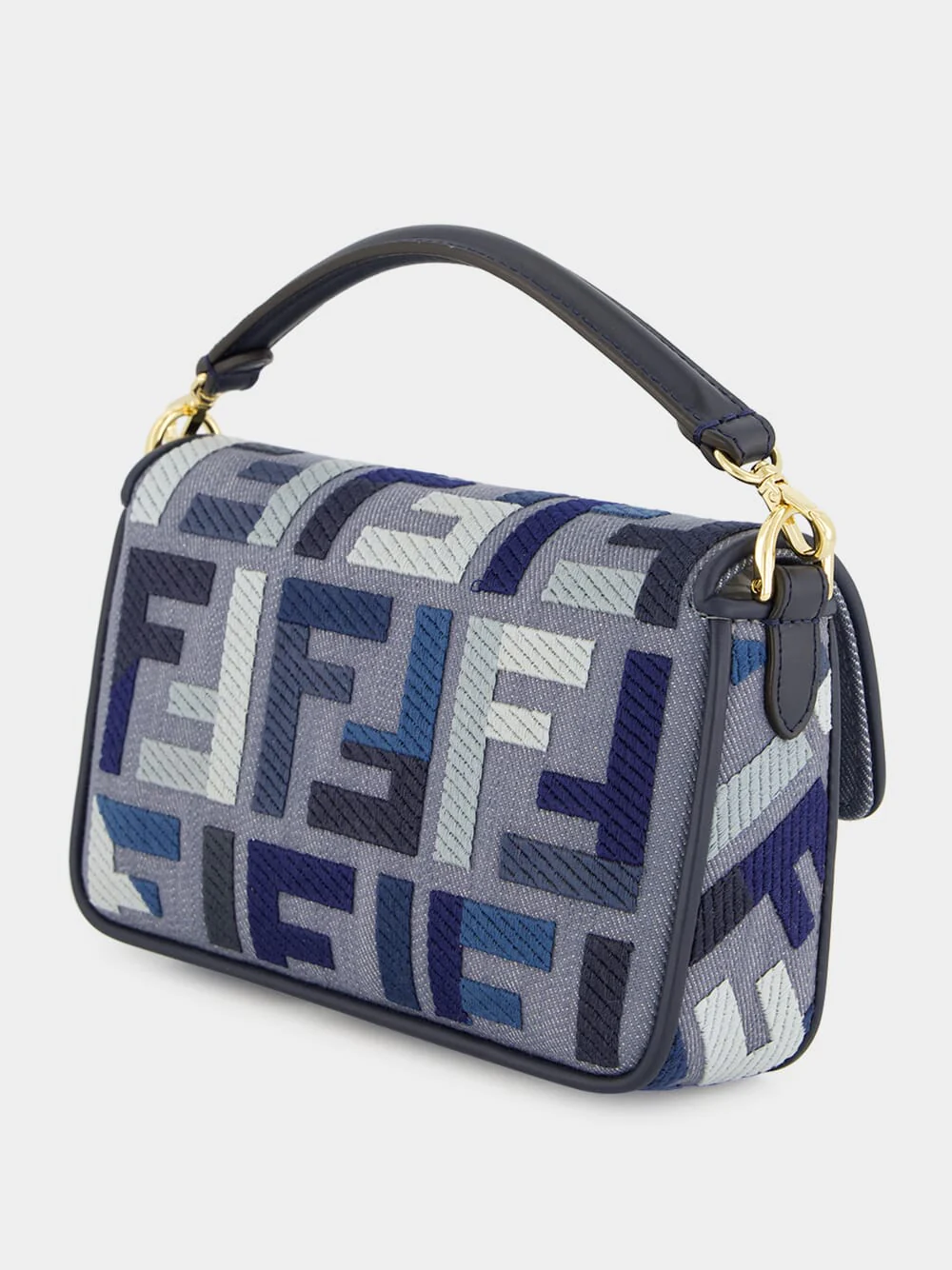 Blue Baguette Mini Bag - Image 6