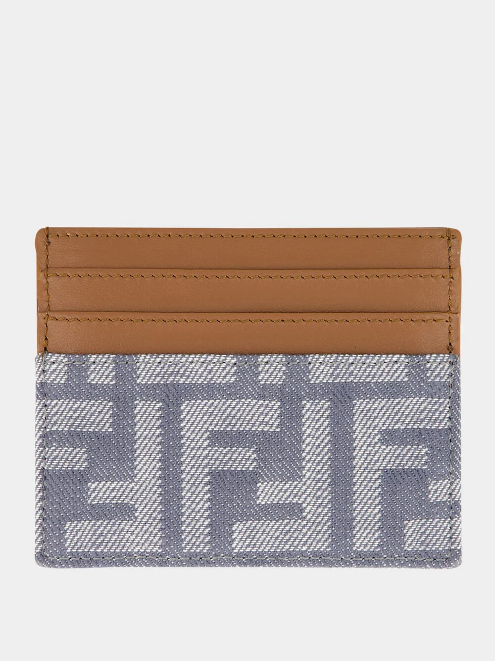 Blue Jacquard Baguette Card Case - Image 2