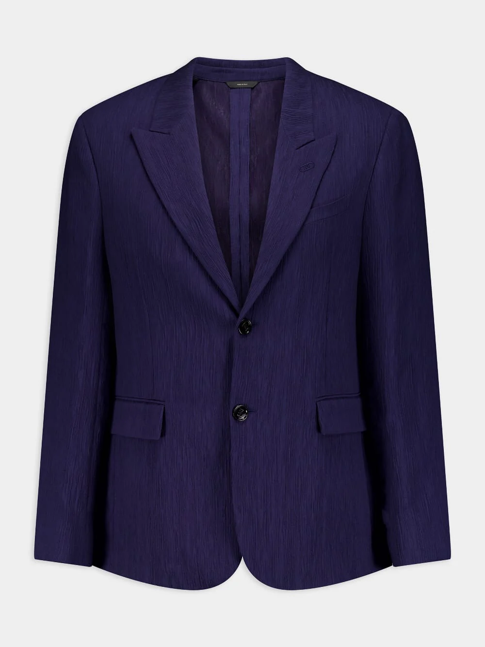 Blue Viscose Jacket