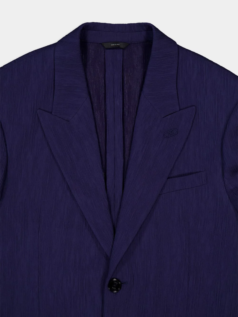 Blue Viscose Jacket - Image 3