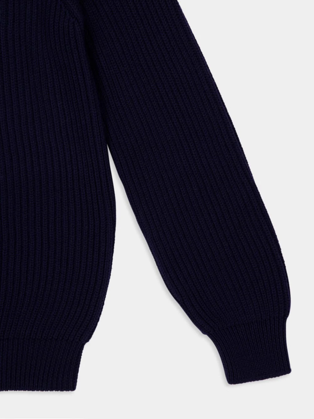 Blue Wool Pullover with Logo - Image 4
