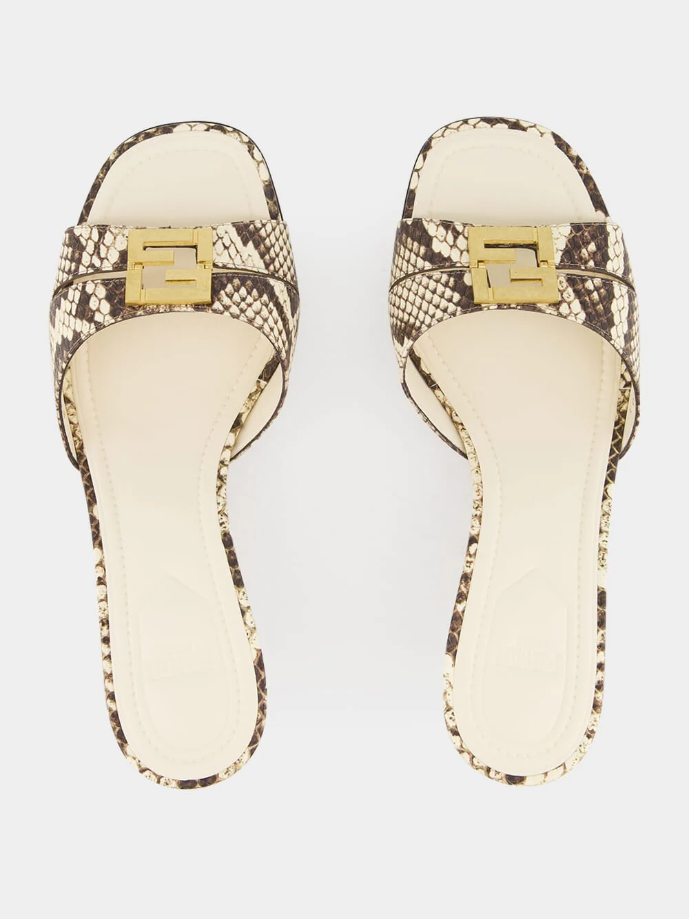 Brown Ayers Medium-Heeled Sandals - Image 5