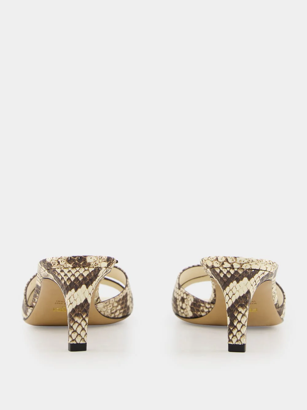 Brown Ayers Medium-Heeled Sandals - Image 6